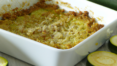 Crumble de courgettes à la pâte brisée