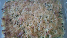 Gratin fondant de courgettes et pommes de terre