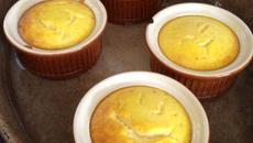 Petits flans au potiron et aux épices