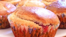 Muffins à la framboise fraîche