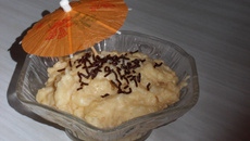 Riz au lait vanillé