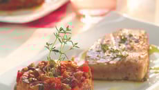 Ratatouille provençale et son mi-cuit de thon