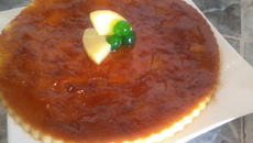 Tarte vanillée à l'ananas et poudre d'amandes