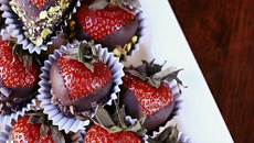 Fraises au chocolat