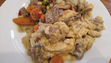 Aiguillettes de poulet au fenouil