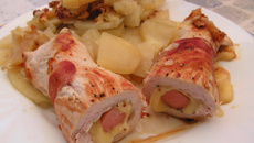 Paupiettes de dinde strasbourgeoises