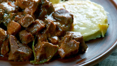 Cœur de bœuf façon bourguignon