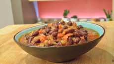 Curry de haricots rouges