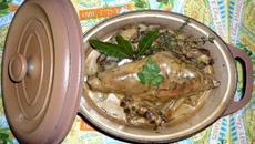 Gigot de chevreau à la cocotte