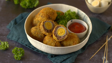 Mini scotch eggs