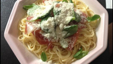 Pâtes au Serrano et Parmesan