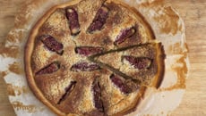 Tarte amandine aux figues