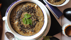 Soupe d'aubergines