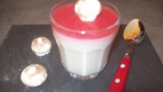 Panna cotta aux fraises