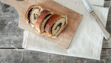 Gâteau roulé au Nutella, façon gênoise