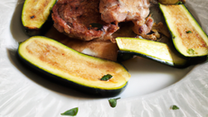 Porc au courgette