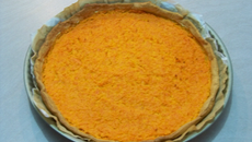 Tarte simple à la carotte