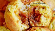 Muffin banane au caramel au beurre salé