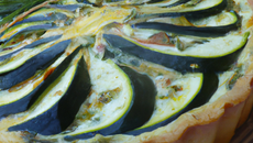 Quiche à la courgette économiques
