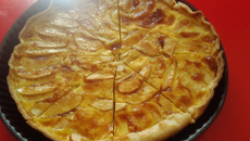 Tarte aux pommes de chef