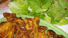 Beignets de fleurs de courgette économiques