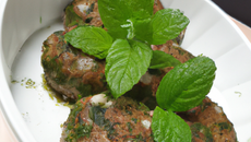 Boulette de viande à la menthe