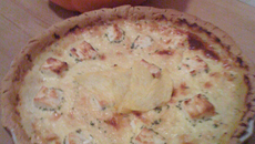 Tarte au potiron et à la féta