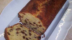 Cake aux raisins parfums d'agrumes