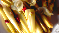 Encornets du jardin flambés à la mode du sud ouest