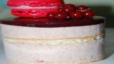 Bavarois à la cerise