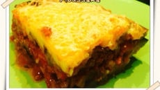 Moussaka gratinée