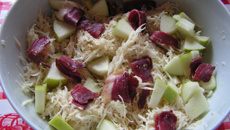 Céleri acidulé à la moutarde