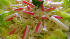 Salade d'endives au surimi