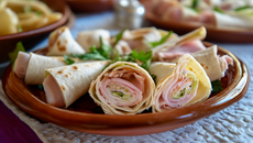 Wraps au jambon et au St Môret