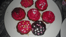 Cupcake vanille/choco