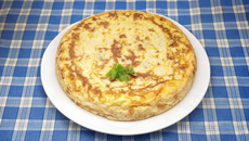 Omelette aux pommes de terre