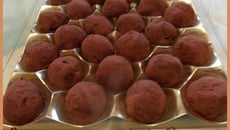 Truffes au chocolat et au rhum