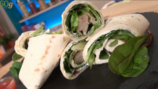 Wraps au poulet maison