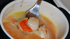 Cocotte de St-Jacques aux agrumes et au fenouil