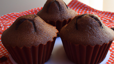 Muffins moelleux  aux pépites de chocolat