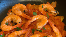 Crevettes feu d'enfer