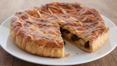 Galette pomme chocolat