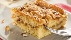 Gâteau crumble à la cannelle