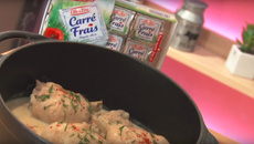 Blanquette de volaille express au Carré Frais