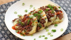 Pancakes à l'agneau