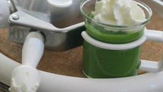 Cappuccino de courgettes