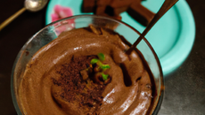 Mousse au chocolat allégée économique