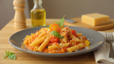 Pâtes à la sauce tomate