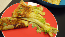 Crêpes aux endives braisées et maroilles