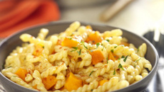 Torti à poêler de Panzani au potimarron